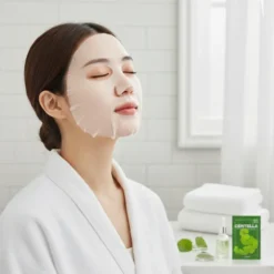 The Saem Natural Centella Asiatica Mask Sheet maseczka w płachcie z wąkrotą azjatycką 21 ml