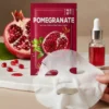 The Saem Natural Pomegranate Mask Sheet maseczka w płachcie z ekstraktem z granatu 21 ml