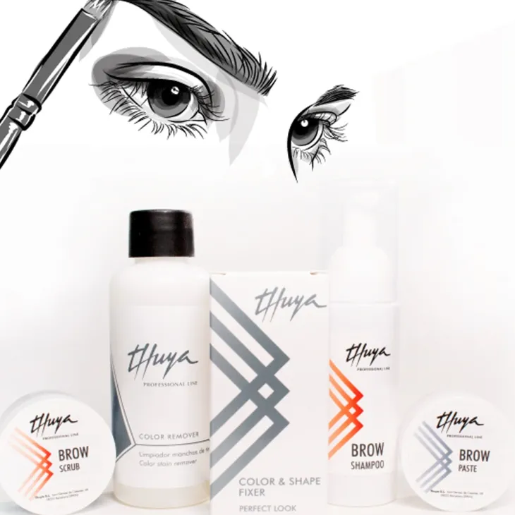 Thuya Color Remover do wymywania farby z brwi 100 ml