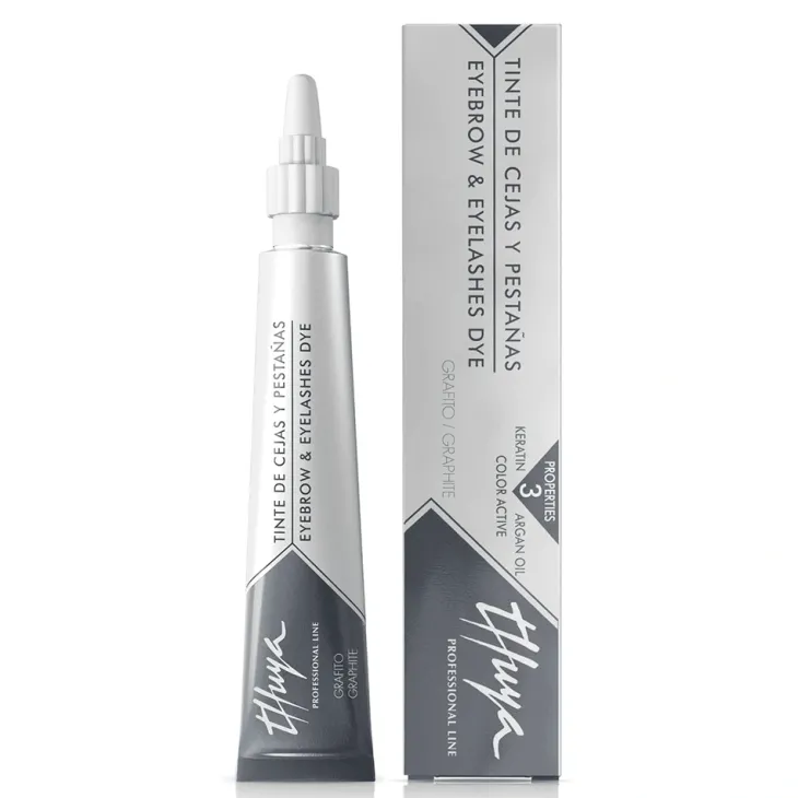 Thuya Eyebrow & Eyelashes Dye farba arganowo-keratynowa do brwi i rzęs Graphite 14 ml