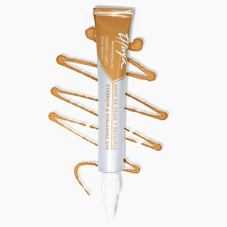 Thuya Eyebrow & Eyelashes Dye farba arganowo-keratynowa do brwi i rzęs Light Brown 14 ml