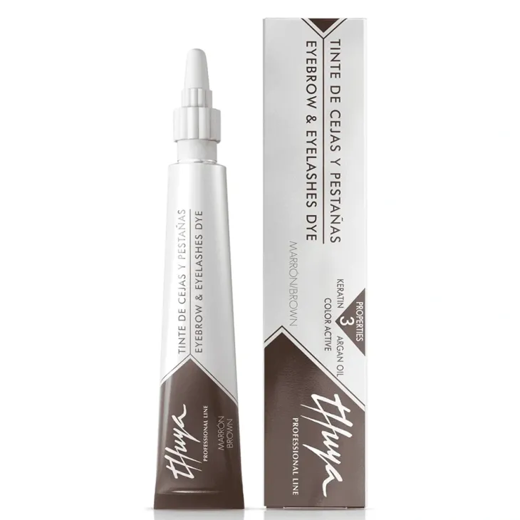 Thuya Eyebrow & Eyelashes Dye farba arganowo-keratynowa do brwi i rzęs Brown 14 ml