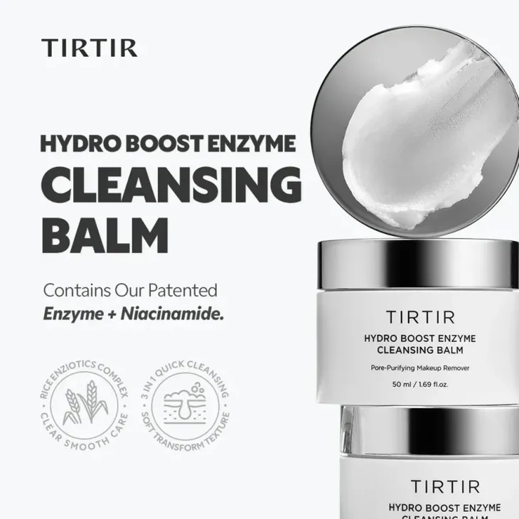 TIRTIR Hydro Boost Enzyme Cleansing Balm enzymatyczny balsam oczyszczający 120 ml