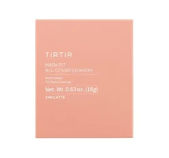 TIRTIR Mask Fit All-Cover Cushion kryjący podkład do twarzy w kompakcie 24N Latte 18 g