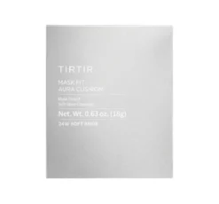 TIRTIR Mask Fit Aura Cushion rozświetlający podkład do twarzy w kompakcie 24W Soft Beige 18 g
