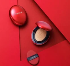TIRTIR Mask Fit Red Cushion SPF 40 PA++ długotrwały podkład do twarzy w kompakcie 13C Fair 18g