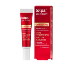 Tołpa Age Vitality 4 Ceramidy przeciwzmarszczkowy krem pod oczy na dzień i noc 15 ml