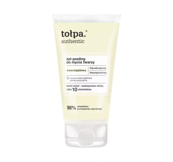TOŁPA AUTHENTIC ŻEL-PEELING DO MYCIA TWARZY 150ML