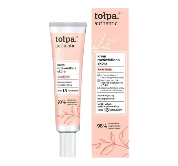 Tołpa Authentic rozświetlający krem do twarzy 40ml