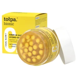 Tołpa Bionic Dual Glow kapsułkowy krem do twarzy z witaminą C i kwasem maltobionowym 60 g