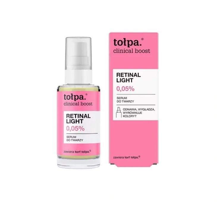 Tołpa Clinical Boost serum do twarzy z retinalem 0,05% 30ml