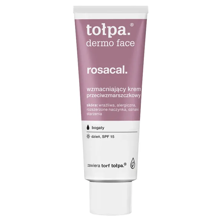 Tołpa Dermo Face Rosacal wzmacniający krem przeciwzmarszczkowy 40 ml