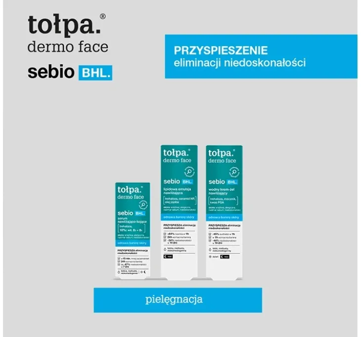Tołpa Dermo Face Sebio BHL wodny krem-żel nawilżający 40ml