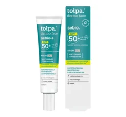 Tołpa Dermo Face Sebio krem CC SPF50+ Natural Beige 40ml