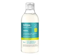 Tołpa Dermo Face Sebio normalizujący płyn micelarny do mycia twarzy i oczu 400 ml