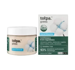 Tołpa Green Nawilżanie nawilżający krem łagodzący do twarzy 50 ml