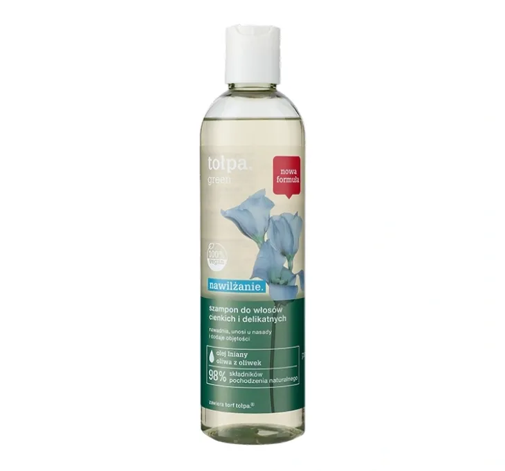 Tołpa Green nawilżanie szampon do włosów cienkich i delikatnych 300ml