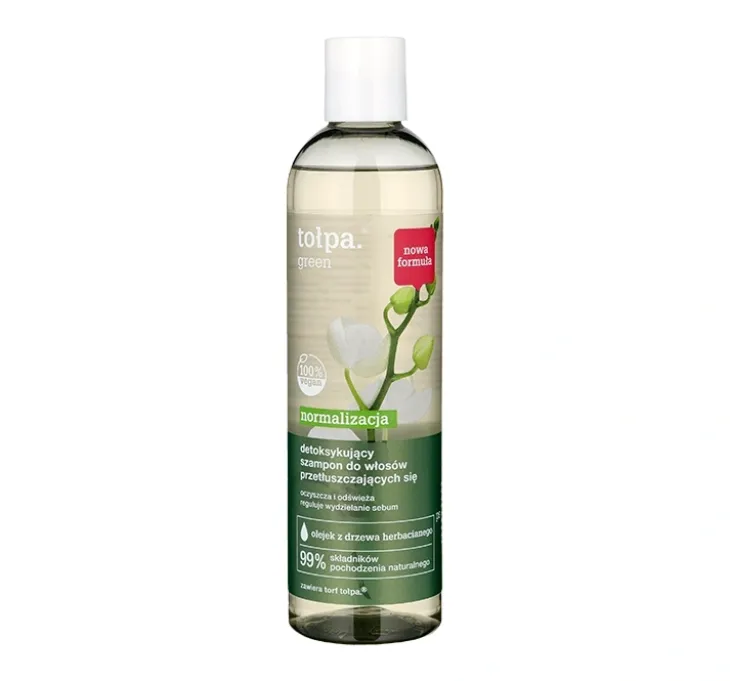 Tołpa Green normalizacja detoksykujący szampon do włosów przetłuszczających się 300ml