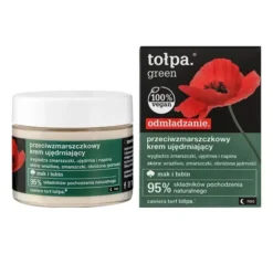Tołpa Green odmładzanie przeciwzmarszczkowy krem ujędrniający na noc 50ml