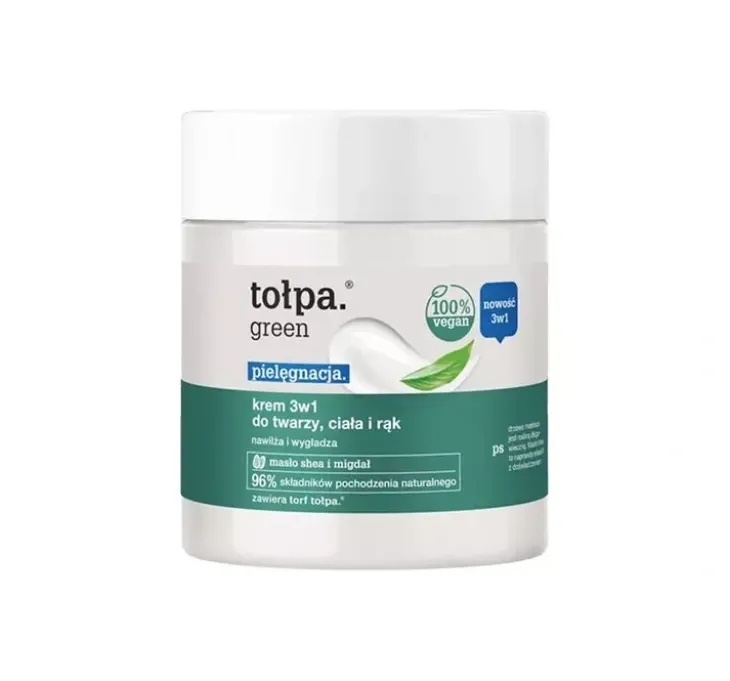 Tołpa Green pielęgnacja. krem 3w1 do twarzy, ciała i rąk 250ml