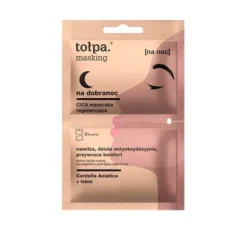 Tołpa Masking na dobranoc regenerująca maseczka do twarzy na noc 2x5ml