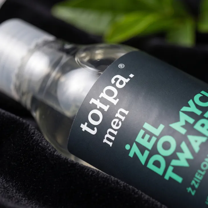 Tołpa Men żel do mycia twarzy z zieloną herbatą 195ml
