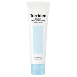 Torriden Dive In Mild Sun Cream nawilżający krem do twarzy z filtrem SPF50+ PA++++ 60 ml