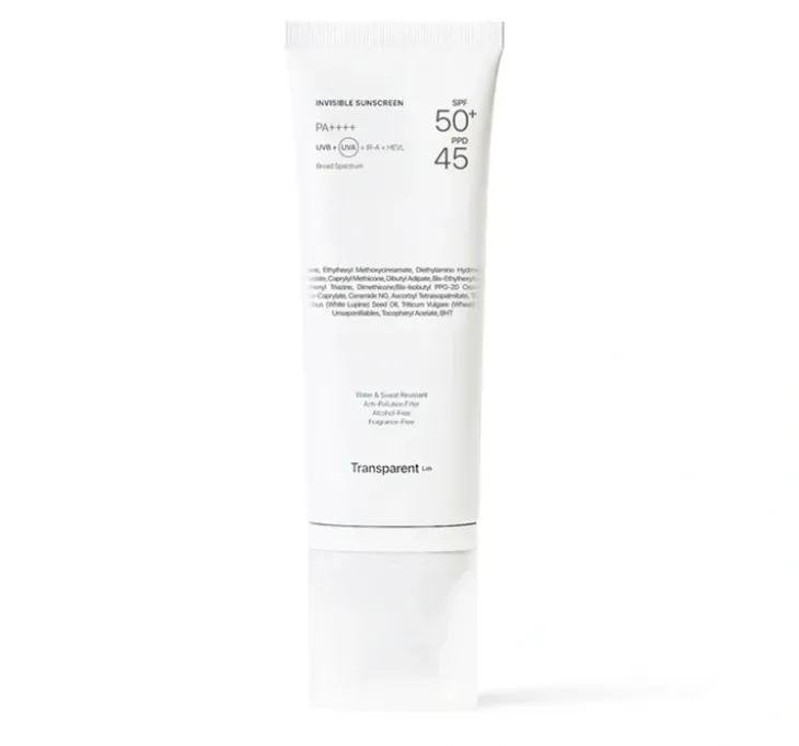 Transparent Lab niewidoczny krem przeciwsłoneczny SPF50+ PPD45 100ml