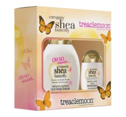 Treaclemoon Creamy Shea Butterfly zestaw do pielęgnacji ciała balsam do ciała + krem do rąk i paznokci