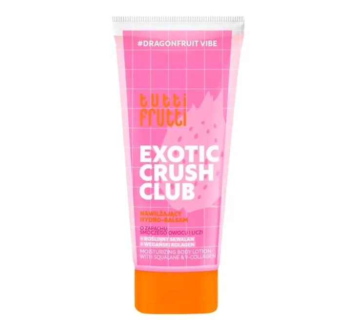 Tutti Frutti Exotic Crush Club nawilżający hydro-balsam do ciałaDragonfruit Vibe 200 ml