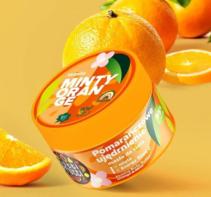 Tutti Frutti ujędrniające masło do ciała Minty Orange 200 ml