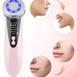 Ultrasonic Facial Cleansing Device ultrasoniczne urządzenie do oczyszczania twarzy, masażu i mezoterapii bezigłowej 4w1