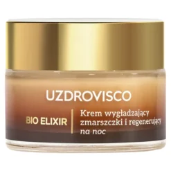 Uzdrovisco Bio Elixir regenerujący krem wygładzający zmarszczki na noc 50 ml
