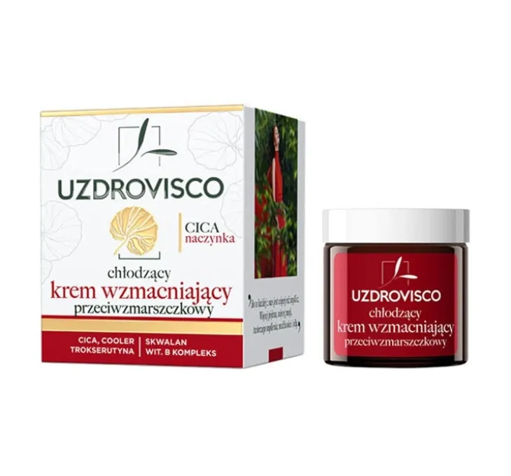 Uzdrovisco Cica naczynka chłodzący krem wzmacniający 50ml