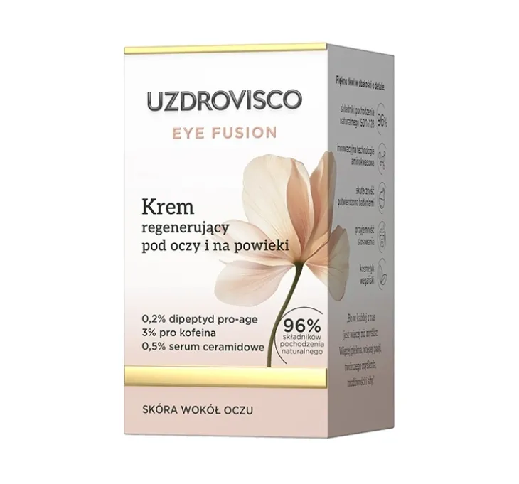 Uzdrovisco Eye Fusion krem regenerujący pod oczy i na powieki 15ml