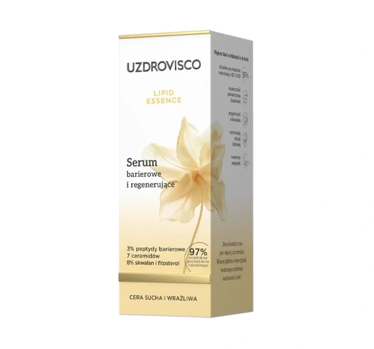 Uzdrovisco Lipid Essence serum barierowe i regenerujące do twarzy 30 ml