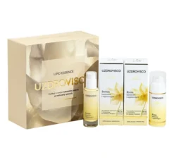 Uzdrovisco Lipid Essence zestaw prezentowy krem na dzień i na noc 50 ml + serum do twarzy 30 ml