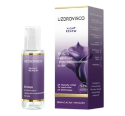 Uzdrovisco Night Renew serum stymulujące i przeciwzmarszczkowe na noc 30 ml