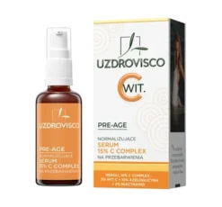 Uzdrovisco Pre-Age normalizujące serum do twarzy 15% C Complex na przebarwienia 30ml
