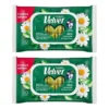 Velvet Camomile & Aloe Vera nawilżany papier toaletowy 2x48szt