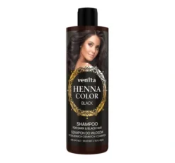 Venita Henna Color szampon do włosów w odcieniach ciemnych i czarnych Black 300ml
