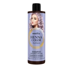 Venita Henna Color szampon do włosów w odcieniach blond i siwych Platinum 300ml