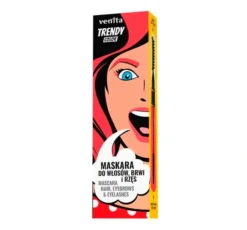 Venita Trendy Color maskara do włosów, brwi i rzęs 3w134 Jasna Czerwień 13 g
