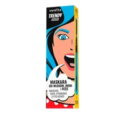 Venita Trendy Color maskara do włosów, brwi i rzęs 3w1 35 Lazurowy Błękit 13 g