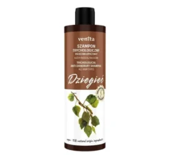 Venita trychologiczny szampon do włosów przeciwłupieżowy Dziegieć 300ml