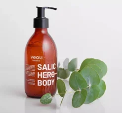 Veoli Botanica Body Salic Hero Body oczyszczająco-złuszczający żel do mycia ciała 280 ml