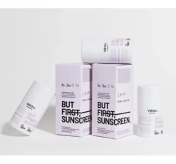 Veoli Botanica But First Sunscreen lekki krem ochronny przeciw fotostarzeniu SPF 50+ 50 ml