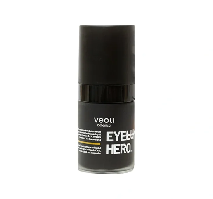 Veoli Botanica Eyeluminate Hero energetyzująco-rozświetlające serum pod oczy i na powieki 15 ml