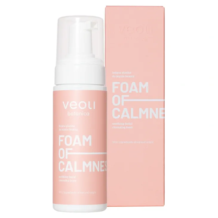 Veoli Botanica Foam Of Calmness kojąca pianka do mycia twarzy 150 ml