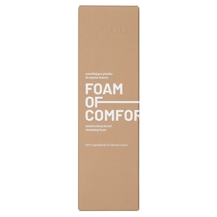 Veoli Botanica Foam Of Comfort nawilżająca pianka do mycia twarzy 150 ml